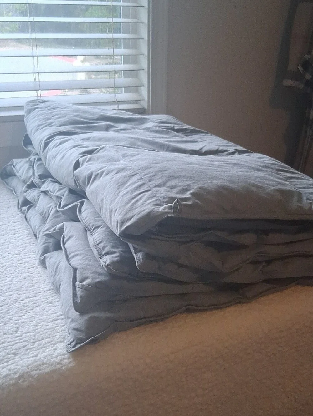 Gray Comforter - Premium Home Bedding